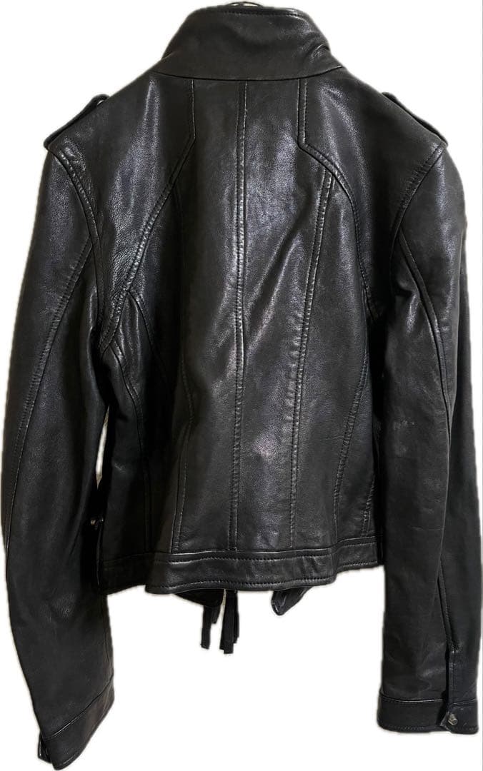 goa gimmick fur jacket ゴア レザー ジャケットライダース