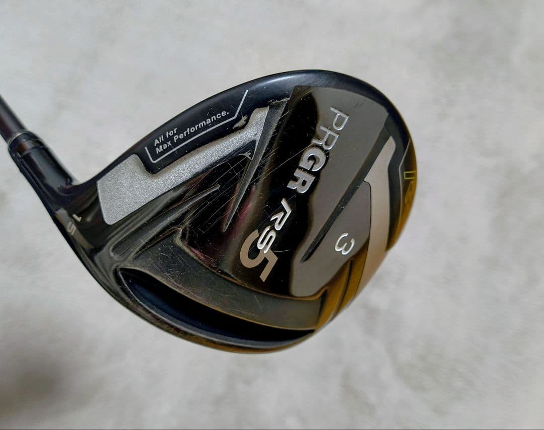 ★値下げ！★PRGR RS5 3番フェアウェイウッド(M37、ヘッドカバー付)