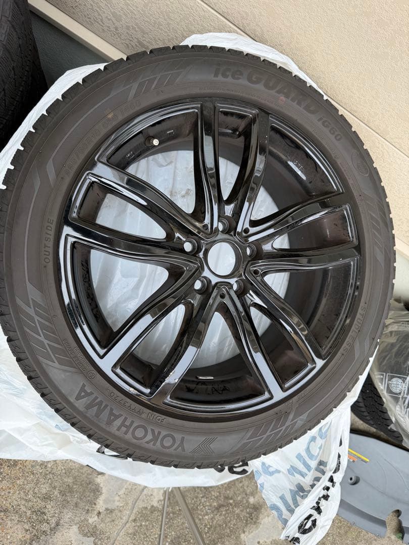 k*n様 ★ ブラックアルミホイール 18インチ X1  ✖︎4