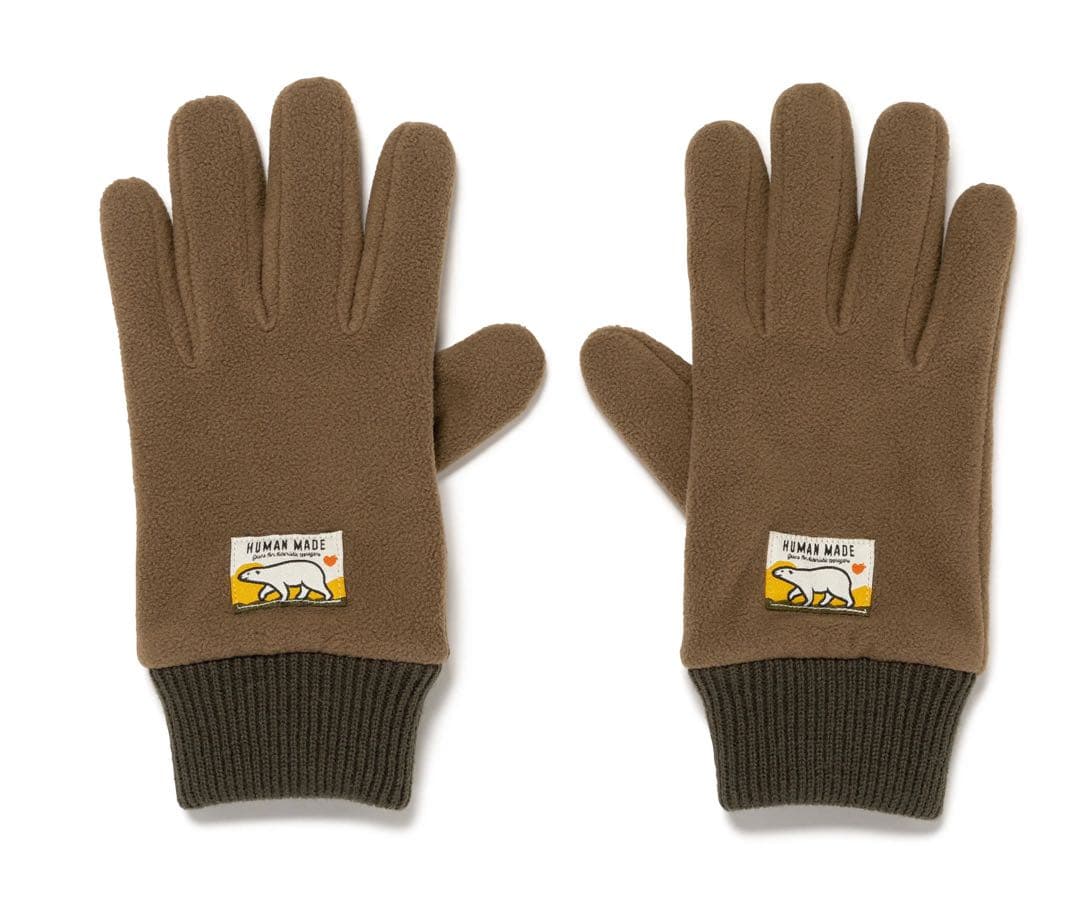 小物 HUMAN MADE Fleece Gloves \