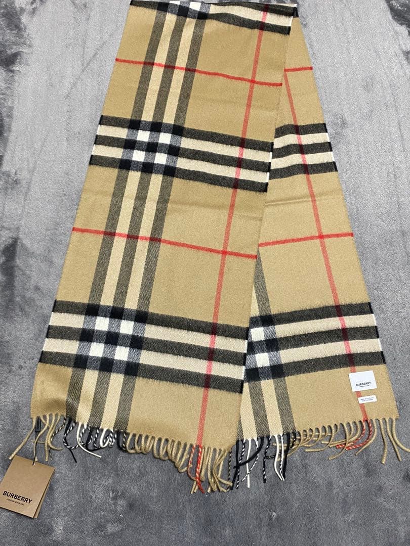 BURBERRY カシミヤ マフラー ストール バーバリー