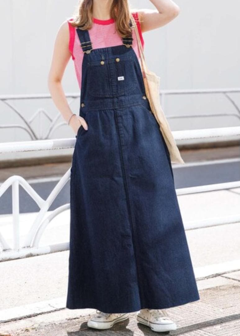 LEE リー　別注 MIYAKO.T デニムサロペットスカート　完売品