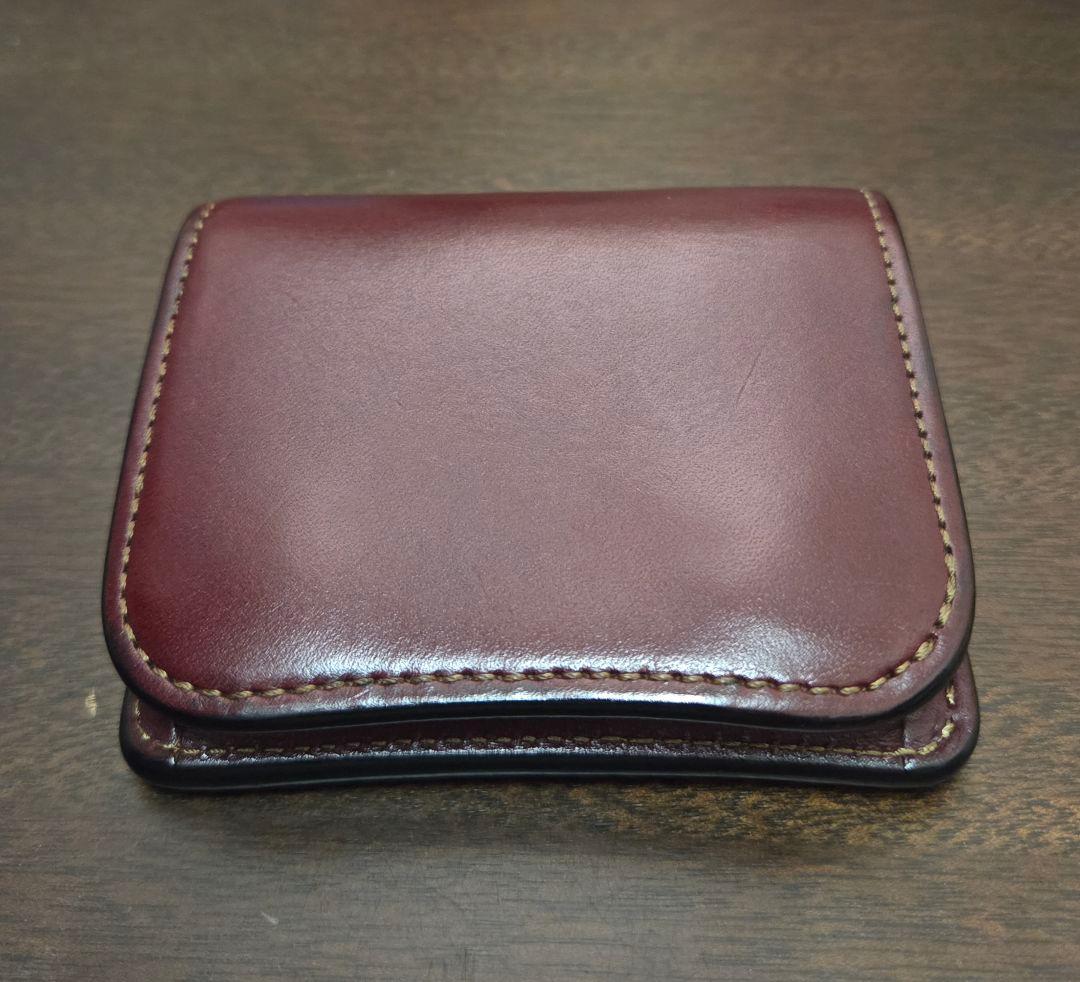 WILDSWANS　旧Palm　イングリッシュブライドルレザー　バーガンディ