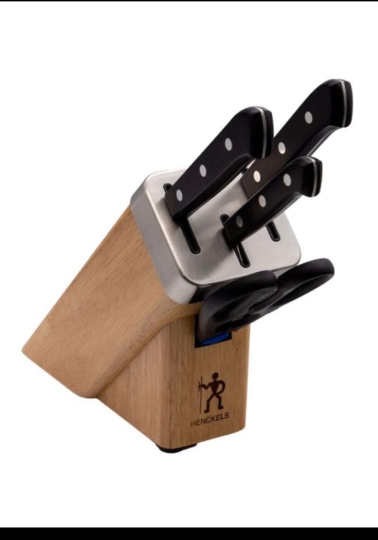 ヘンケルス ロストフライ セルフシャープニングナイフブロックセット