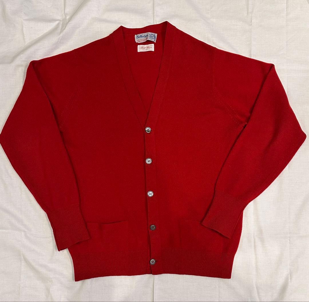 70s 旧タグBallantyne カシミヤ カーディガン