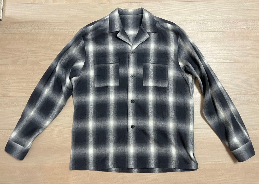 kinema、オンブレ、チェックシャツ、ネルシャツ、ヴィンテージ、VINTAGE