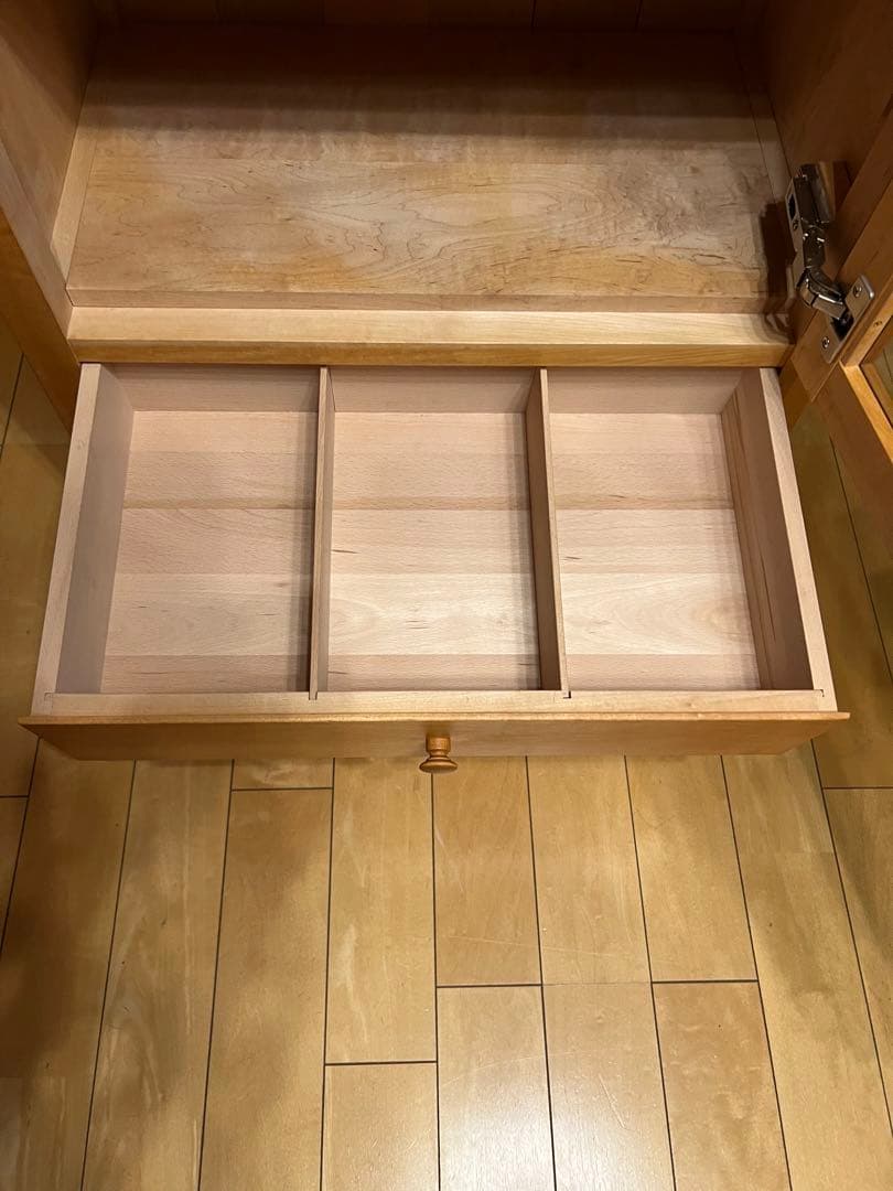 北の住まい設計社 メープル キャビネット 美品