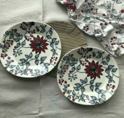 【新品未使用】4枚セット ARABIARUNO フロストベリー オーバル25cm