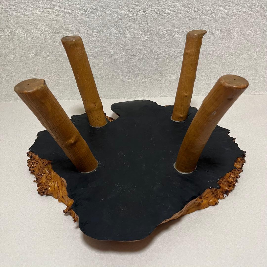 花梨 瘤杢 天然木 一枚板 座卓 ローテーブル