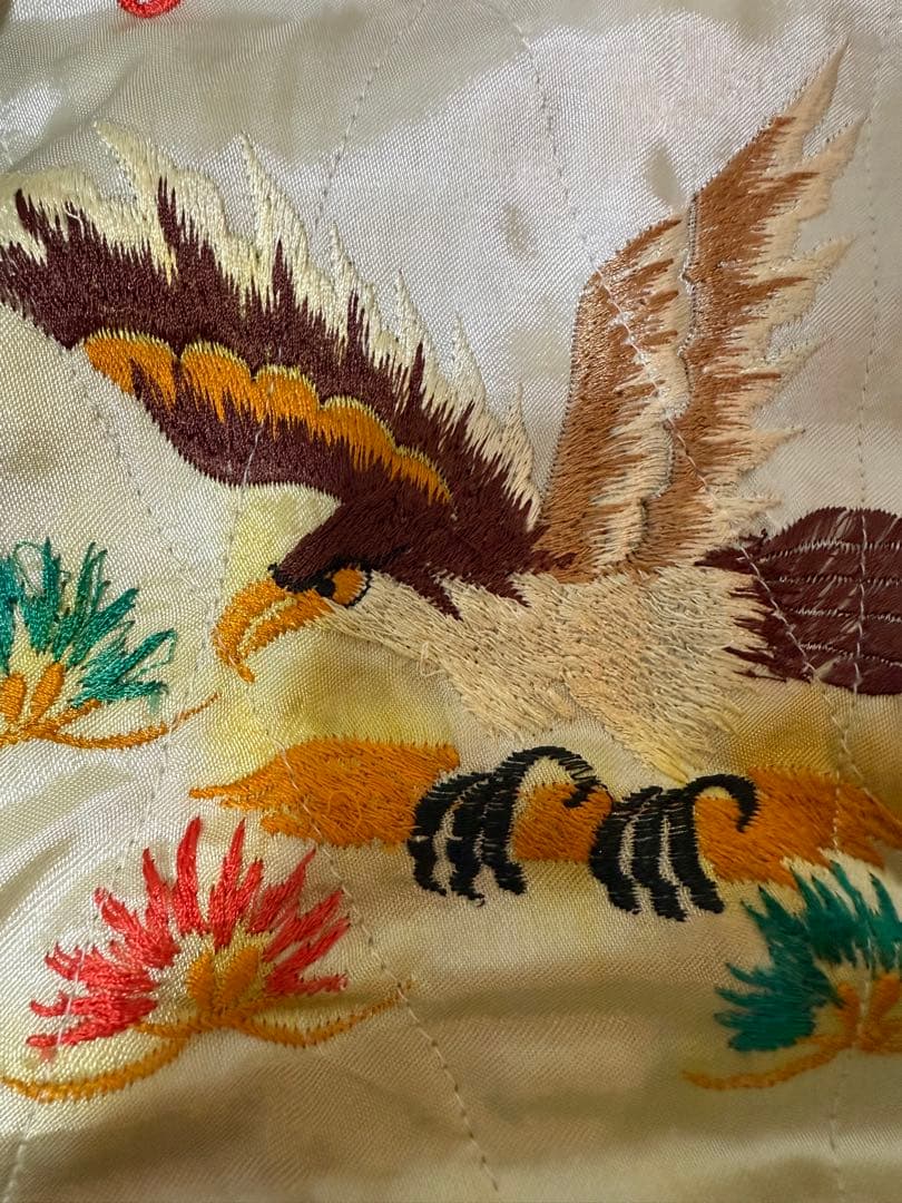 Special！！ 虎刺繍 スカジャン ヴィンテージ　ビッグサイズ　XL位