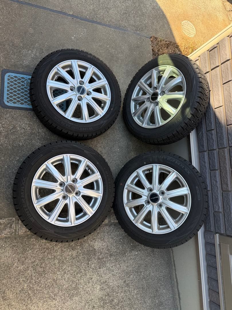 スタッドレスタイヤ 155/65/r14 2020年製 ダンロップ