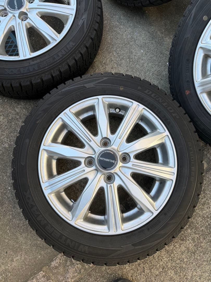 スタッドレスタイヤ 155/65/r14 2020年製 ダンロップ