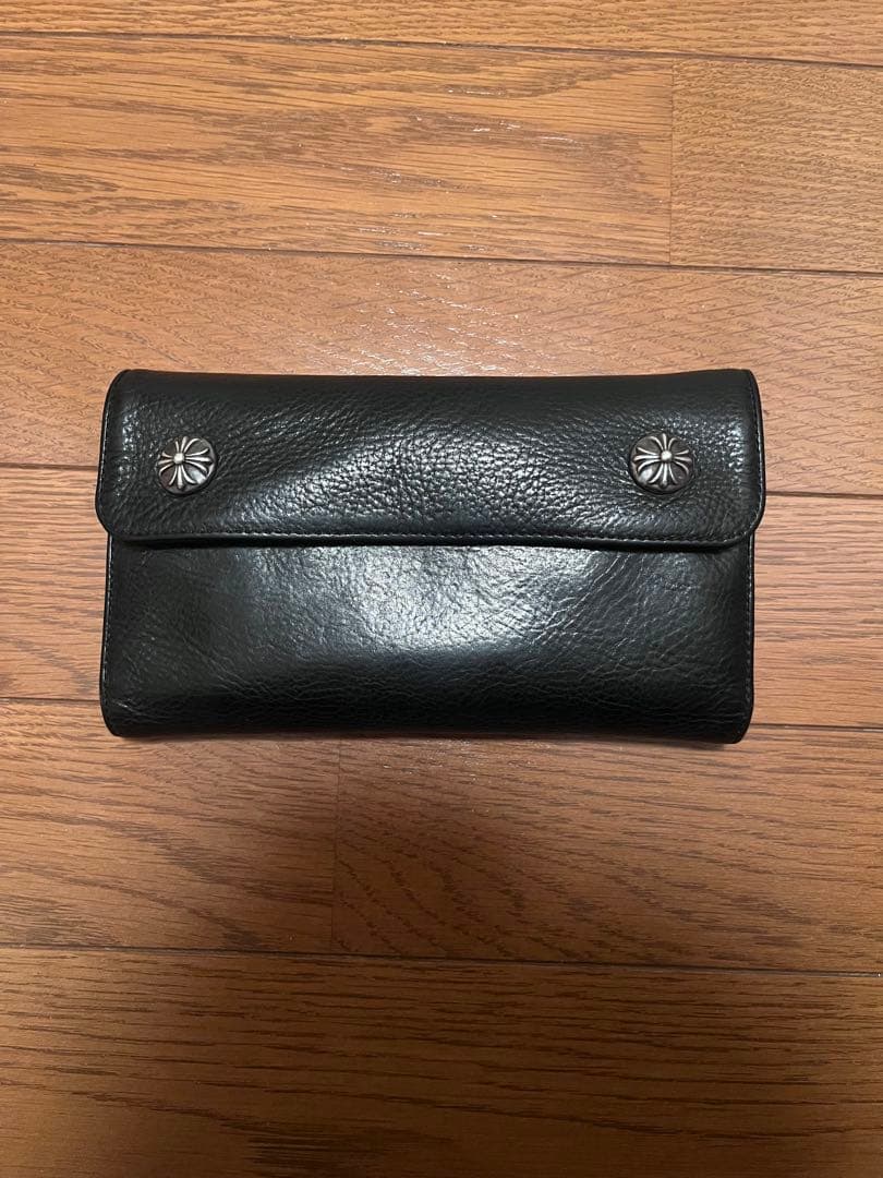 R*o様 クロムハーツ長財布　定価30万　登坂広臣　ウェーブウォレット