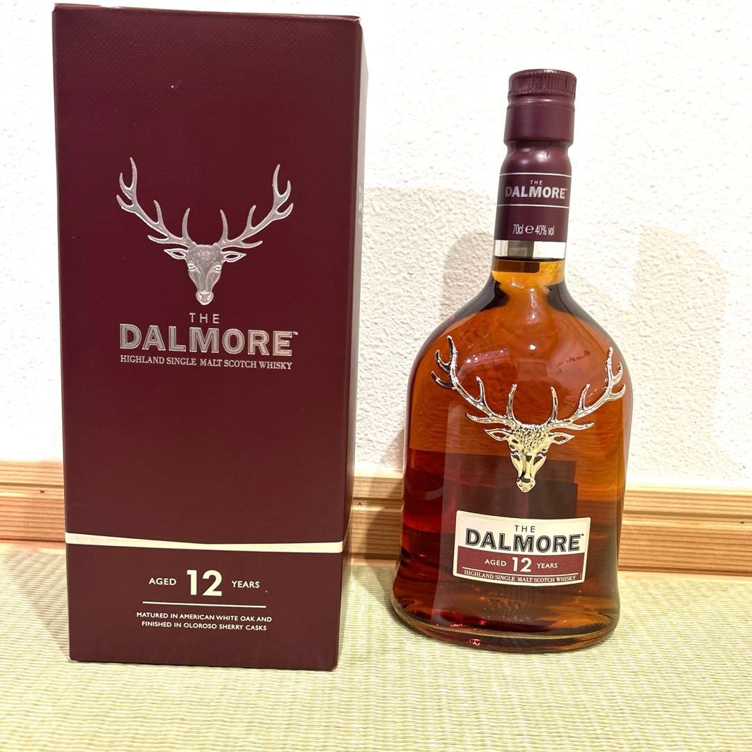 ダルモア 12年 ウイスキー 700ml 箱入り