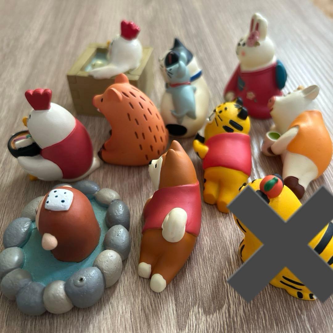 コンコンブル　干支まとめて9点