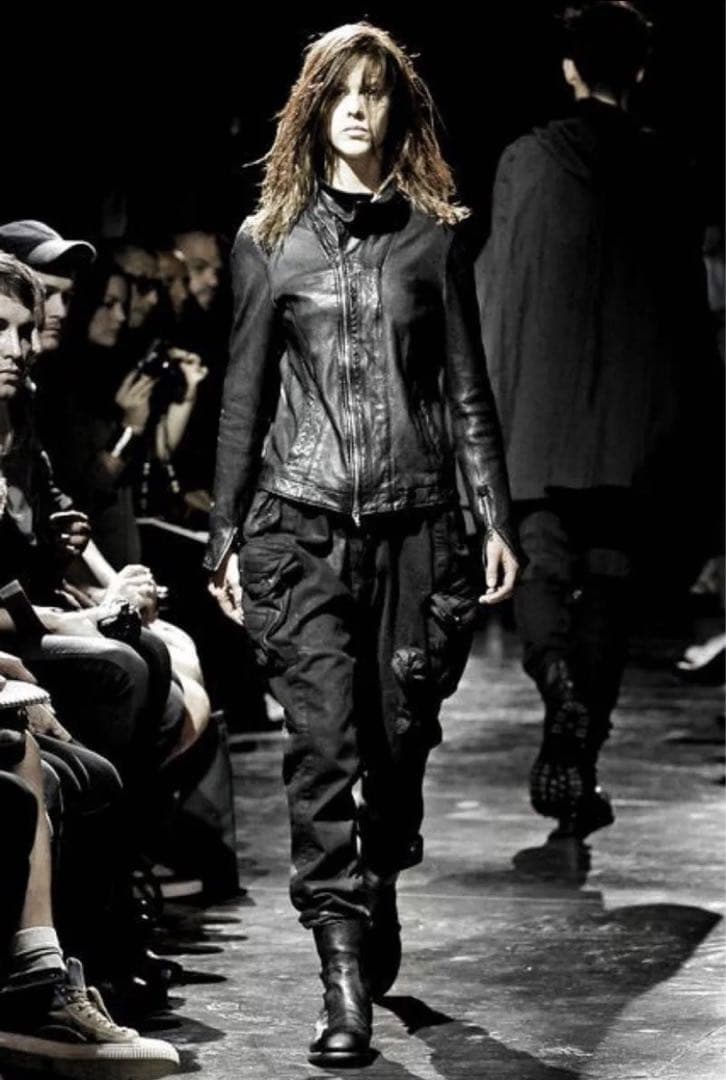 希少JULIUS2012SSカバードネックライダース定価16万円インディゴカラー