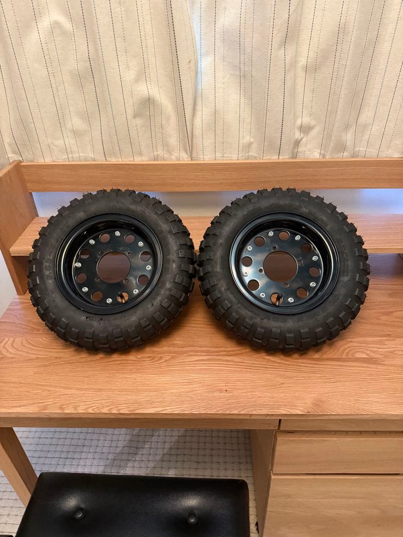 モンキーFI 50 キタコアルミホイール2.5J タイヤシンコーほぼ未使用品