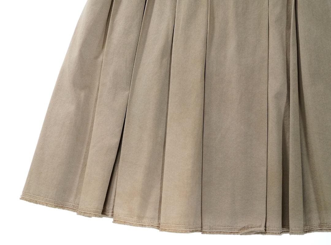 イタリア製 PRADA SPORT コットン プリーツ スカート 40サイズ