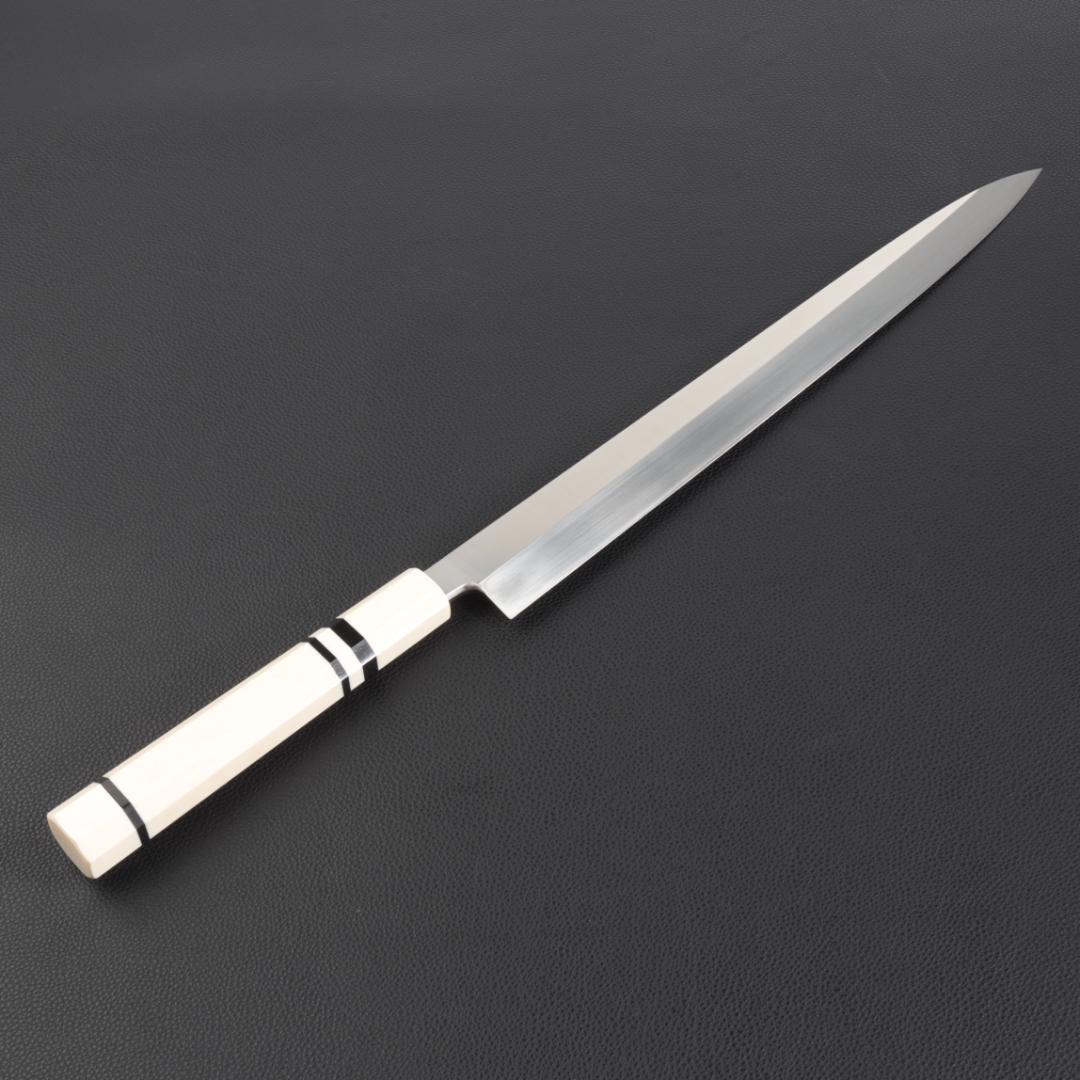 プロ職人応援キャンペーン3本まとめ買いで1本無料進呈 人工象牙黒三本巻八角柄仕様