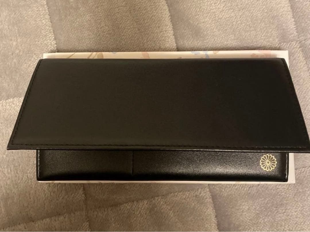 皇居　特製長財布　財布　黒　新品