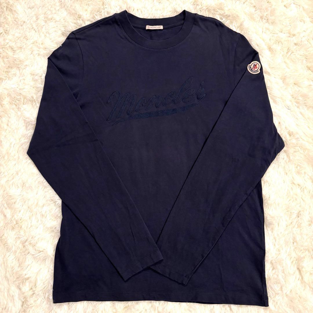 MONCLER 長袖 カットソー ネイビー S