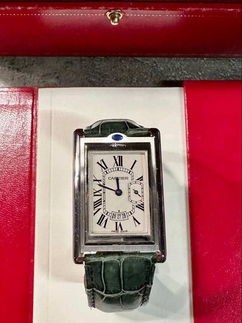 カルティエ　Cartier タンク　バスキュラント