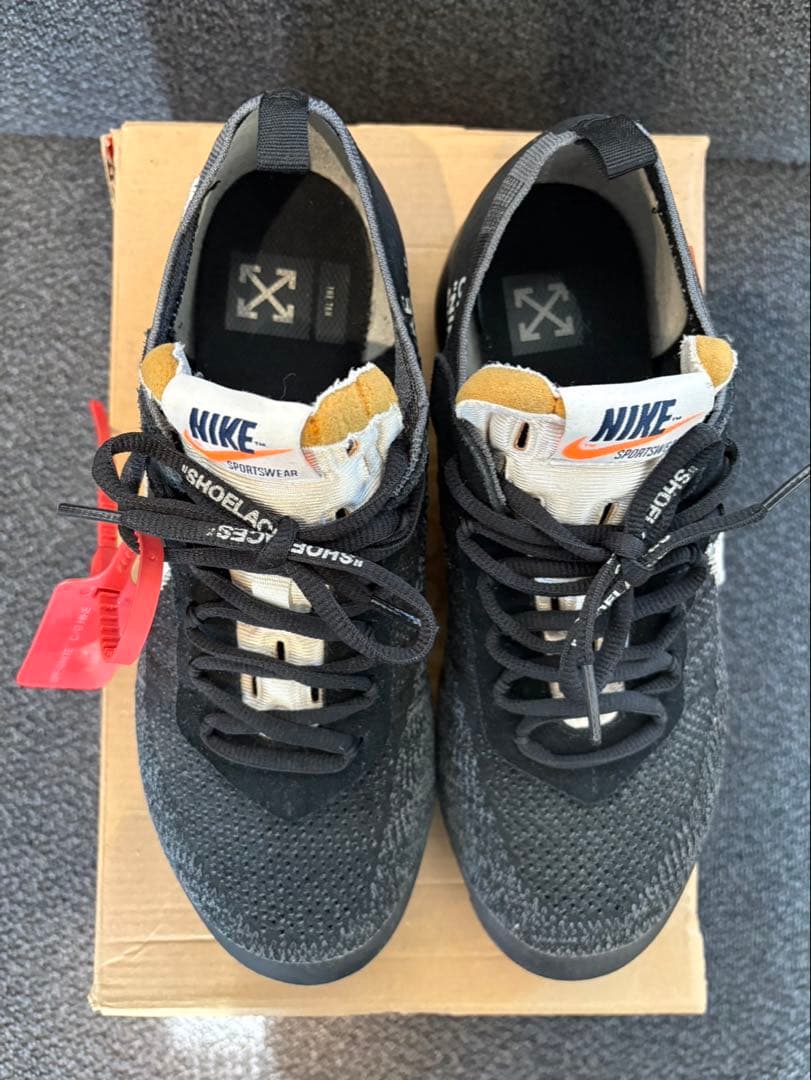 ⑥NIKE AIR VAPORMAX off White 27.5
