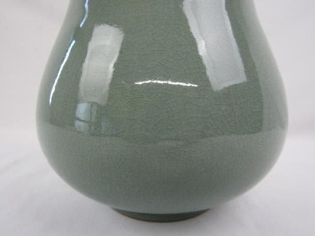 Y5-0824 ◇茶道具 高麗青磁 韓国 人間文化財 柳海剛(柳根瀅) 水指◇