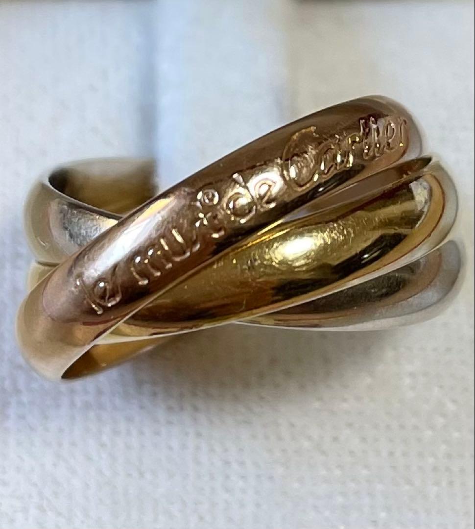 Cartier トリニティリング ゴールド　サイズ51
