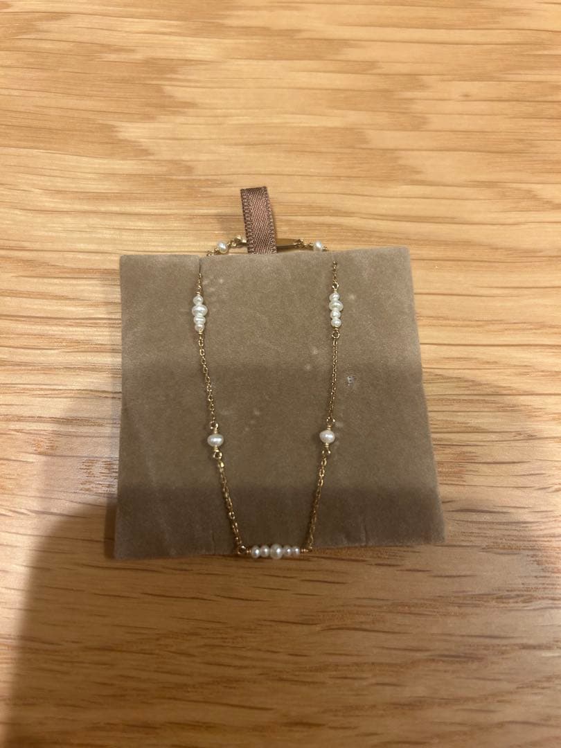 ete K10ブレスレット淡水パール