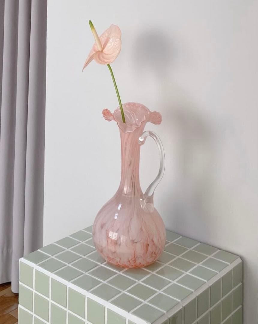 ピンクフラワーベース