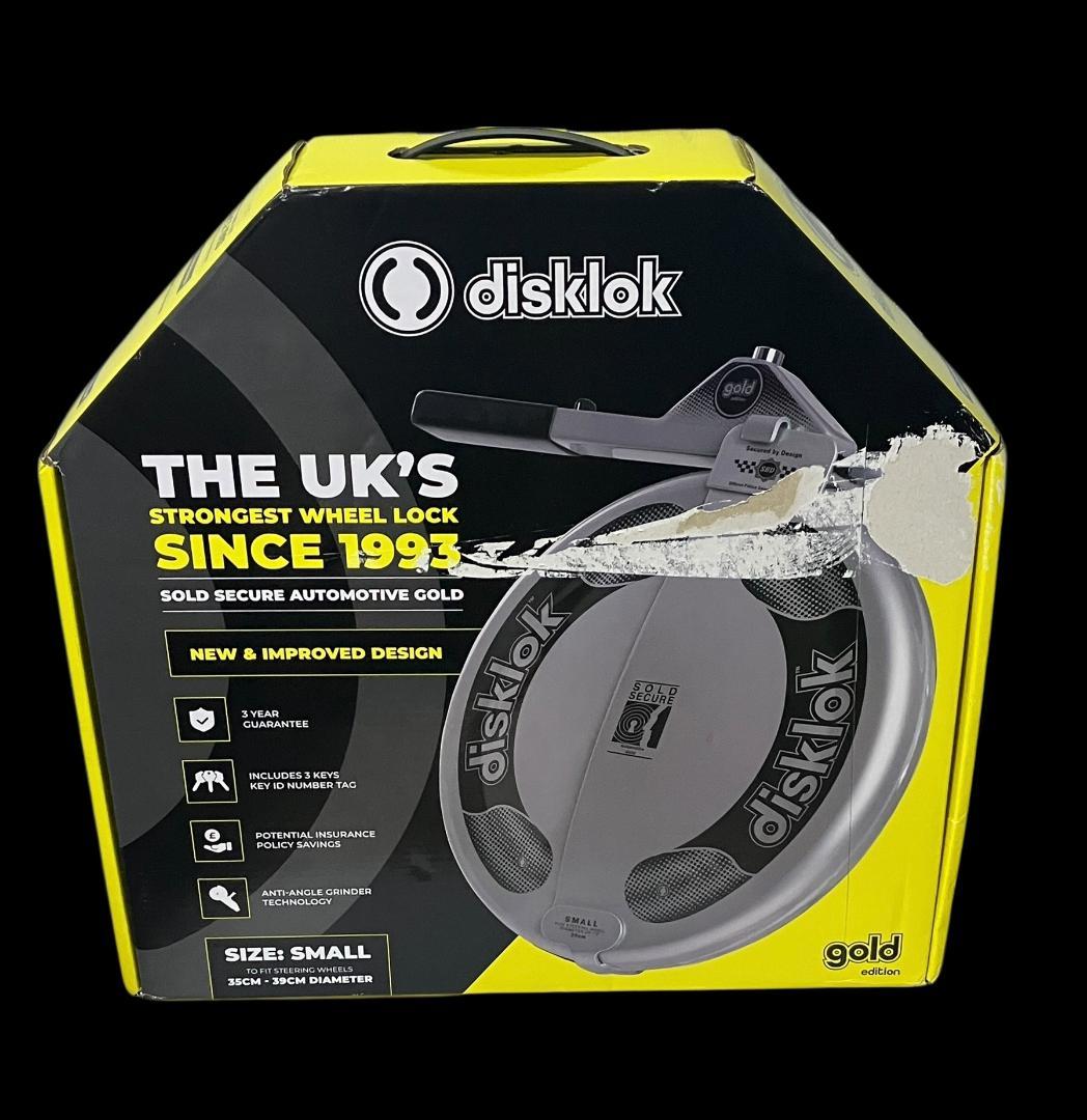 ※箱にスレアリ 英国純正品 disklok Sサイズ ランドクルーザー 盗難防止