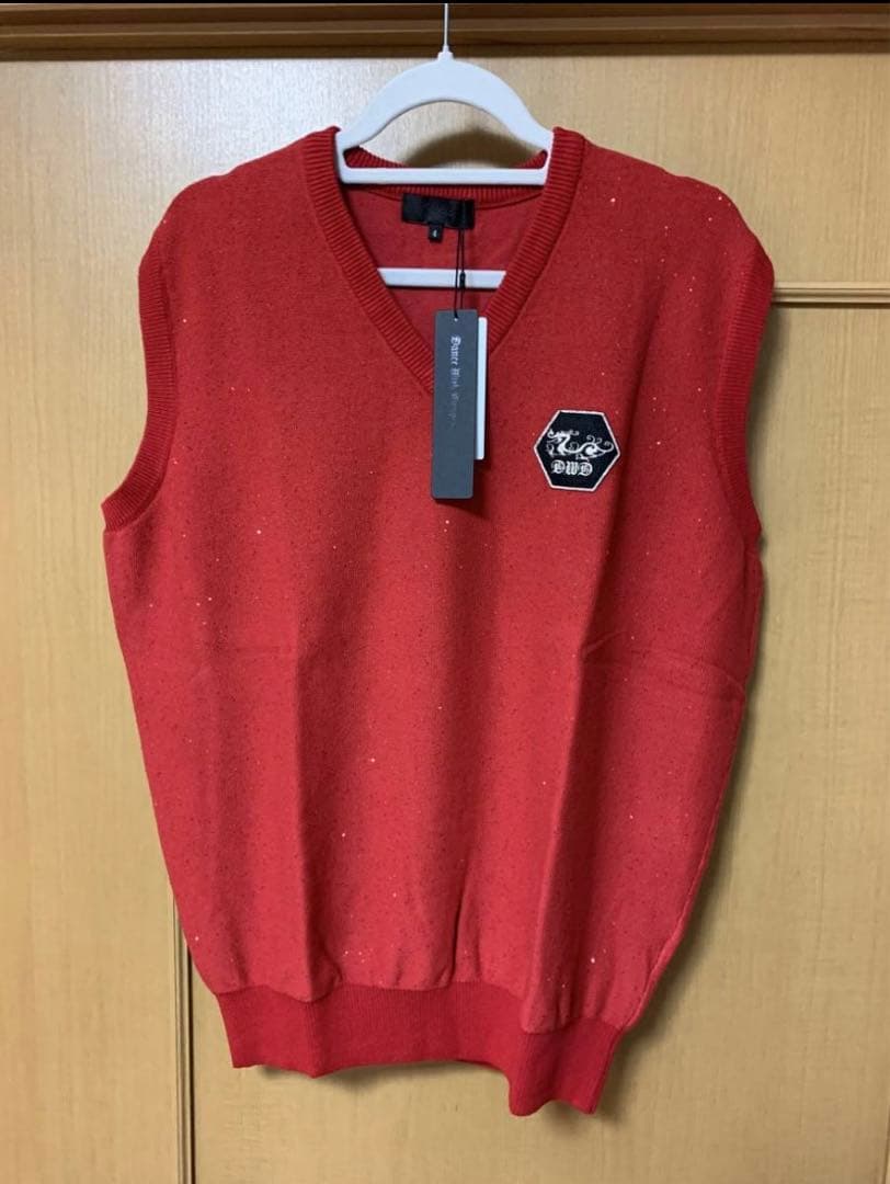 ★新品★ ダンスウィズドラゴン メンズ ニットベスト D1-663720