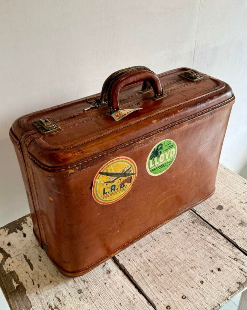 レザートランク トラベルトランク ヴィンテージ