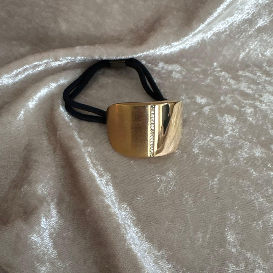 コレットマルーフ ゴールドヘアゴム