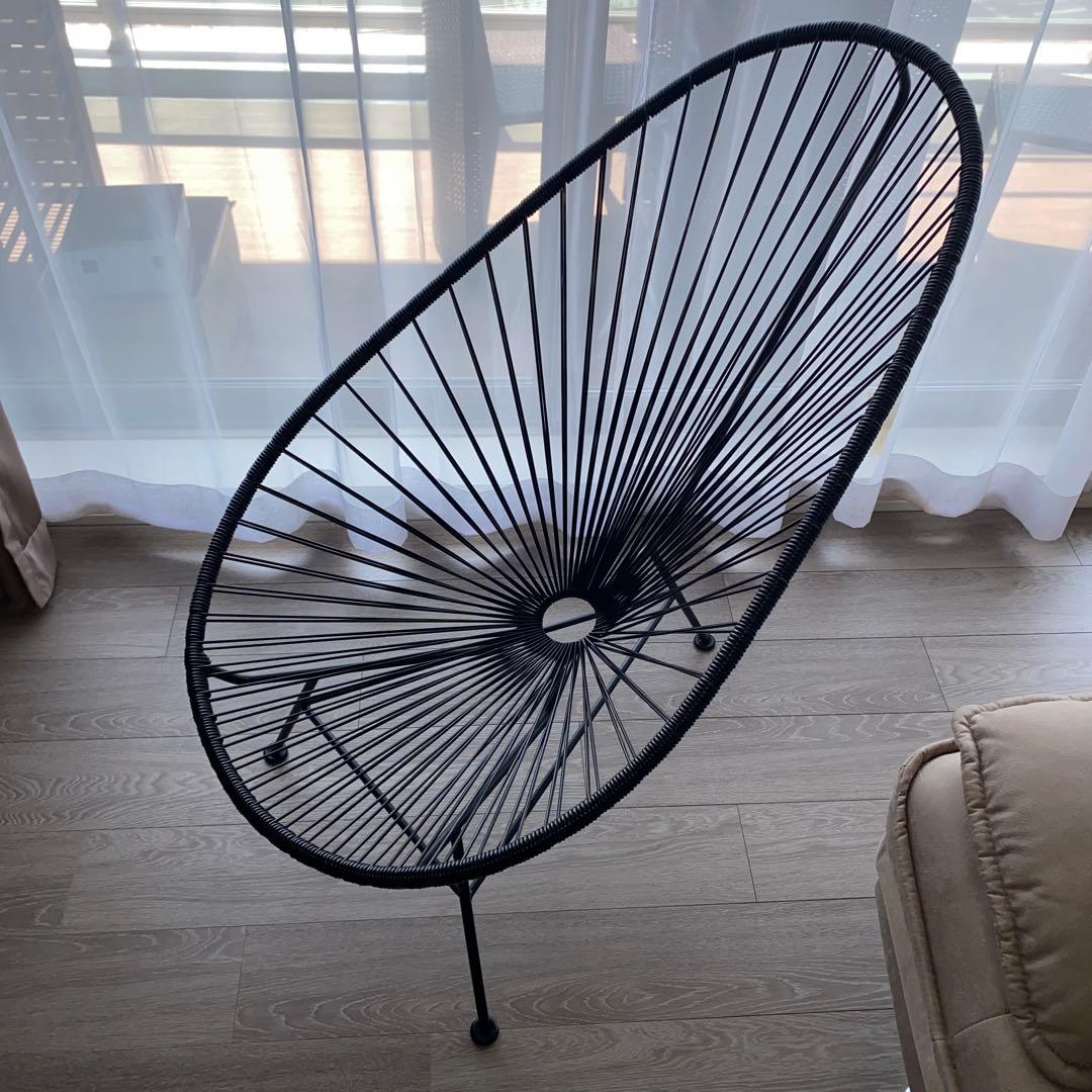 メトロクス アカプルコチェア ブラック Acapulco ガーデンチェア