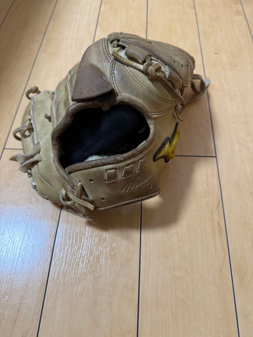 Mizuno 軟式グローブ 右投げ用 ベージュ