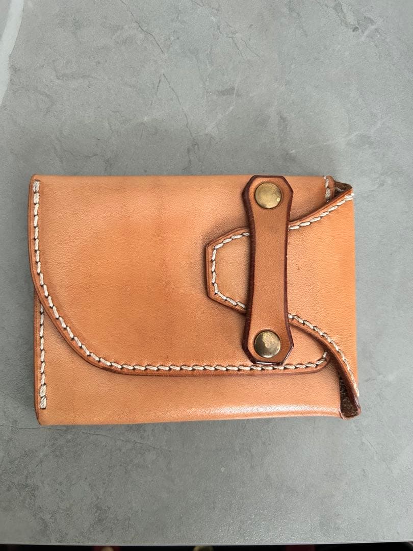 コンパクト財布　ミニ財布　栃木レザー