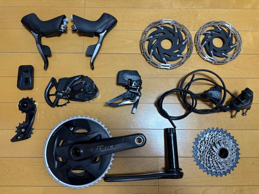 SRAM FORCE D1 AXS パワメ コンポセット セラミックスピード