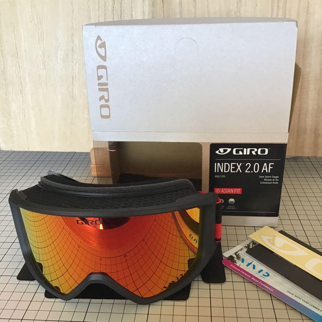 ジロ GIRO INDEX 2.0 AFインデックス 2.0 ゴーグル