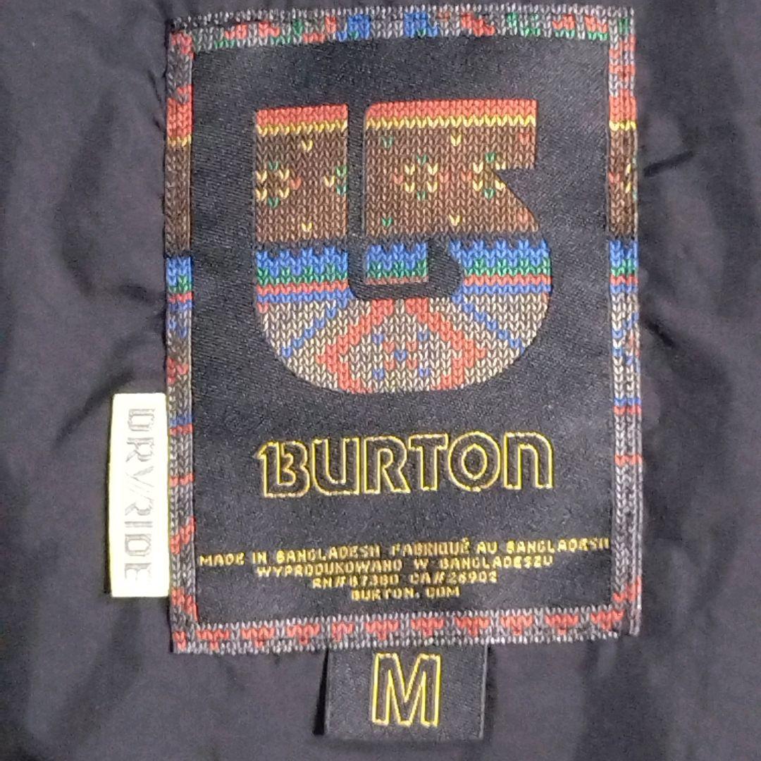 バートン★美品 BURTON ボーダー スノーボードウェア 上のみ ブラウン M