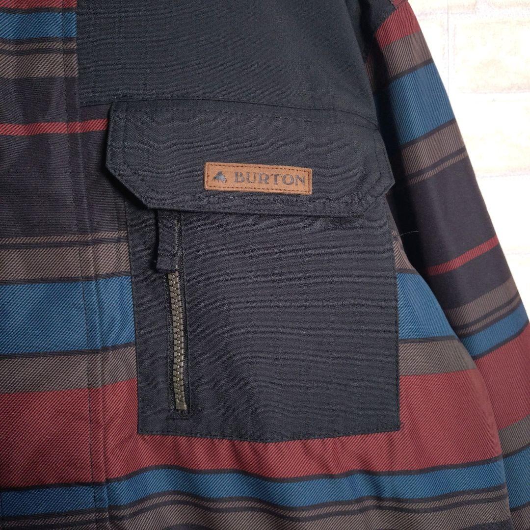 バートン★美品 BURTON ボーダー スノーボードウェア 上のみ ブラウン M