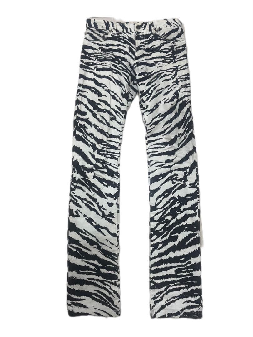 Saint Laurent 14ss ゼブラ スキニーデニム エディ期