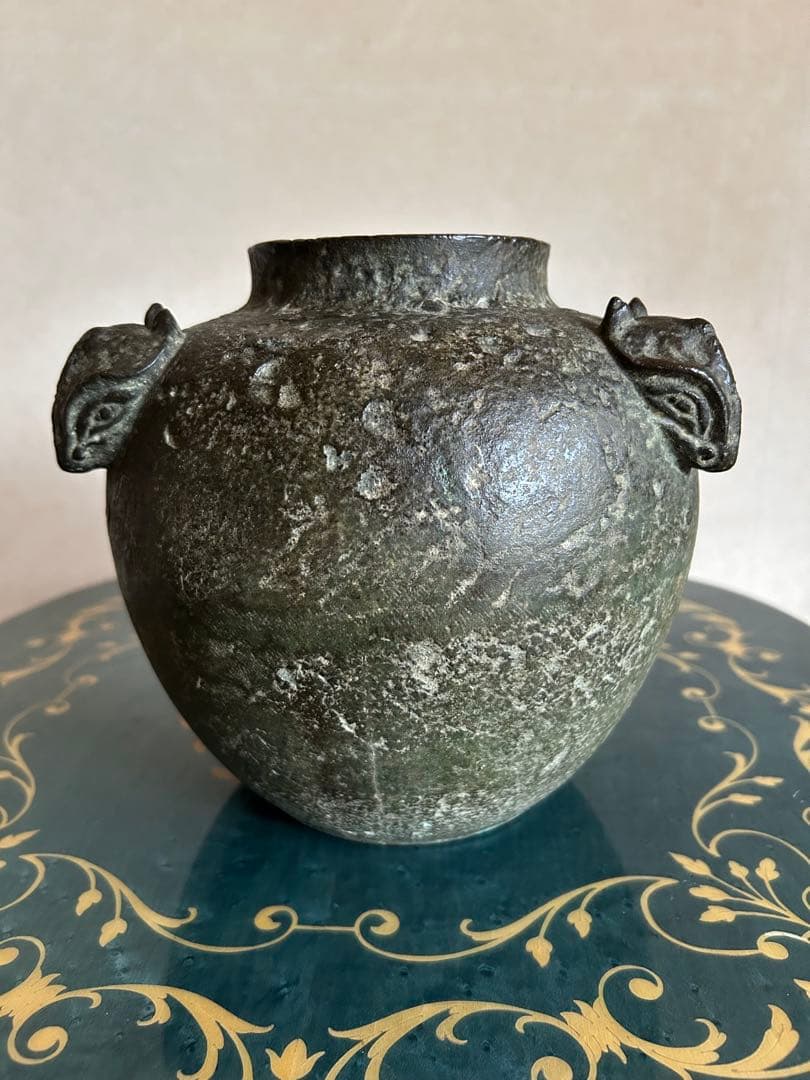 アンティーク　壺　インテリア　骨董　花瓶