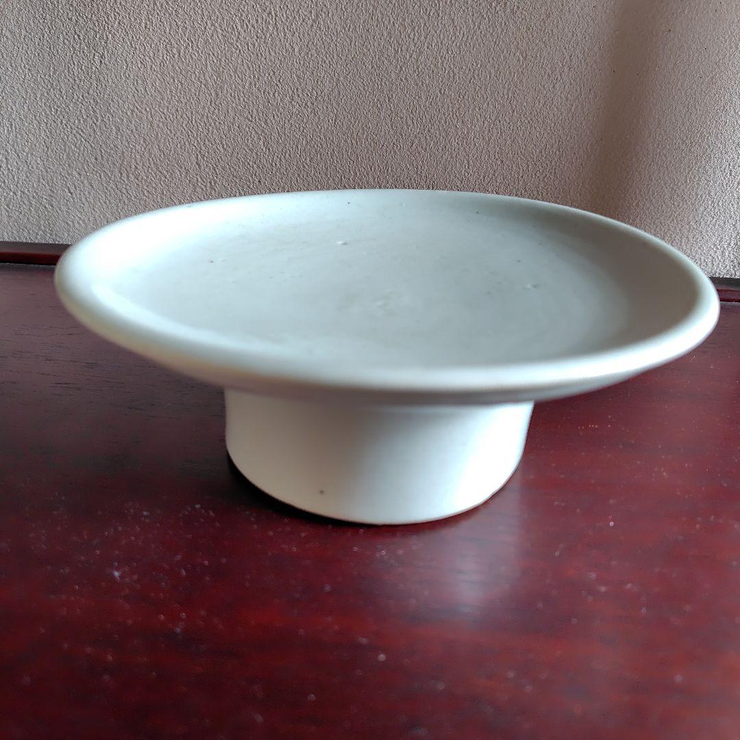 コモネコさま専用　李朝白磁　台皿　祭器