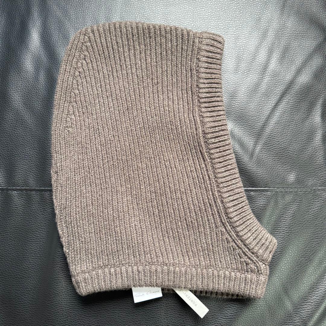 新品 Rick Owens Porterville FW24 Hood Dust