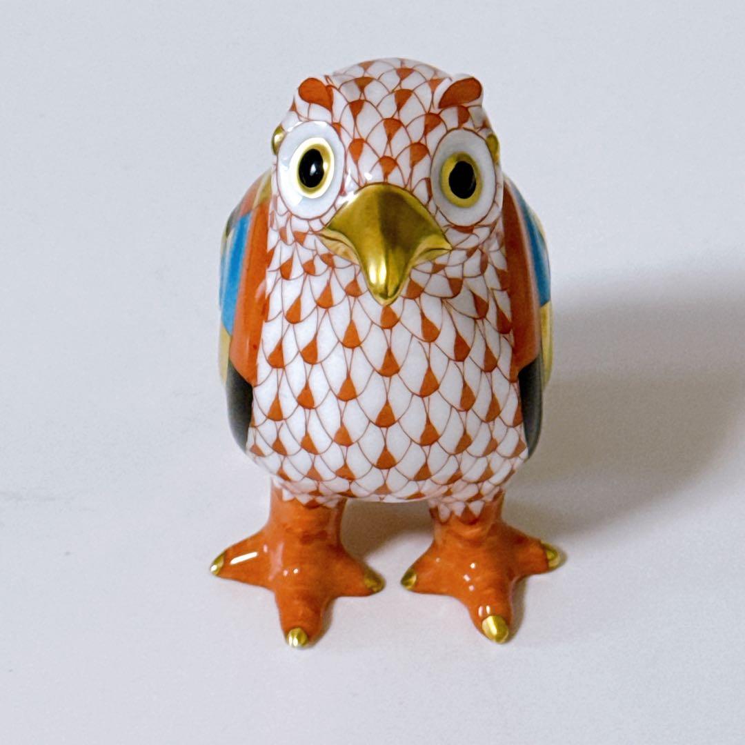 HEREND ヘレンド 陶器 置物 世界のふくろう 中国のふくろう 梟