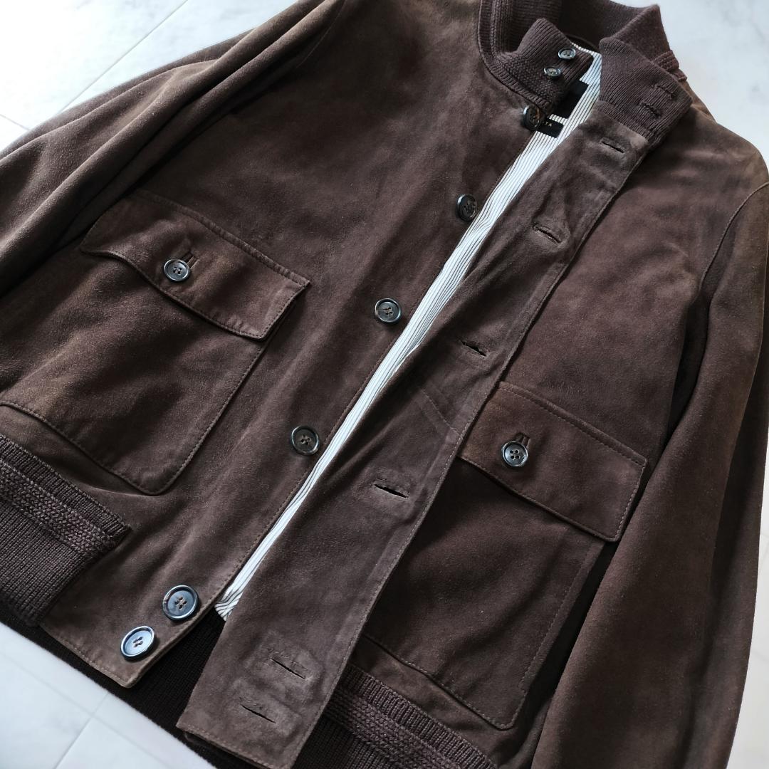 チンクアンタ A-1型 バルスターブルゾン 48 M ダークブラウン イタリア製