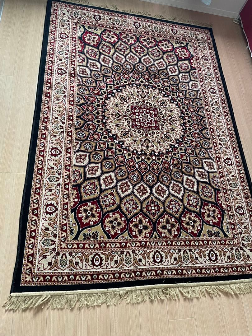 ペルシャ風オリエンタルデザインラグ カーペット220×150cm