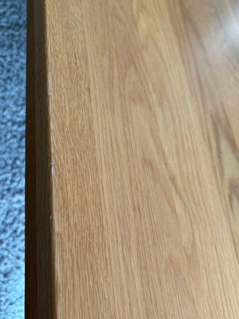 高野木工　リビングテーブル　オーク無垢材